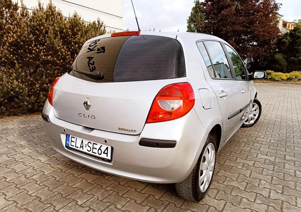 Renault Clio cena 13999 przebieg: 100000, rok produkcji 2006 z Łask małe 562